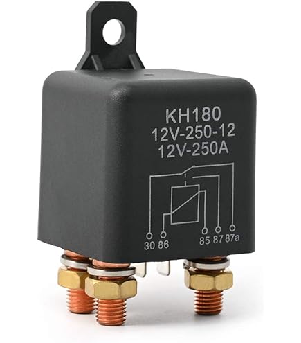 JWDAWN Normalerweise offener Relaisschütz SW200 400 Amp Kontakte