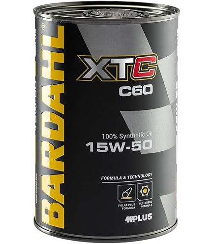 Bardahl - Olio XTC C60 15W50, per Motori Auto a Benzina e Diesel