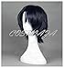 COSPLAZA Cosplay Wig Seraph of the end Guren Ichinose Short Dark Blue Halloween Hair