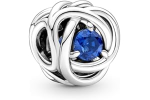 PANDORA Moments - Charm Cerchio Eterno, in argento sterling, con pietre di zirconia cubica
