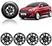 Auto Pearl - Premium Quality Car 14" Press Type Wheel Cover For - Ford Figo Aspire - Black RS.1649.00