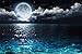 Produktbild 5D DIY Sea Moon Diamond Painting By Number Kits Crafts Sewing Cross Stitch 12X18 inches