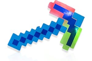 The Glowhouse Migający diamentowy kilof pikselowy LED