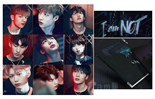 Preisvergleich Produktbild 1st Mini Album STRAY KIDS KPOP I am NOT [I am ver.] Music CD + Photo Book + 3 Photo Cards + Gift (4 Photo Cards Set)
