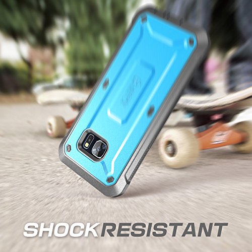 Supcase Carcasa para Samsung Galaxy S7 Edge 2016 - Funda completa resistente  serie Unicorn Beetle Pro  Azul