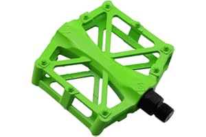 VOANZO Bike Pedals, Bike Bicycle Pedals Aluminum Antiskid Durable Mountain Bike Pedals, MTB BMX Cycling Bicycle Pedals