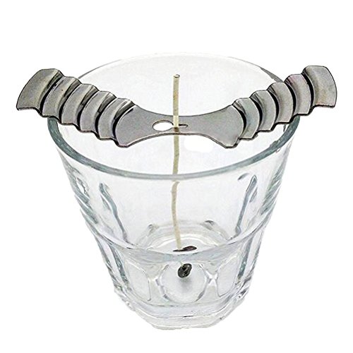 Tinksky 10pcs Bend Metall Kerze Docht Zentrierung Gerät für Kerze Cup - 2