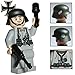 Produktbild Wehrmacht Soldat "Herbert" Feldsoldat - Prime-Line Grau, WW2 custom design Figur gefertigt aus Lego® & custom Teilen