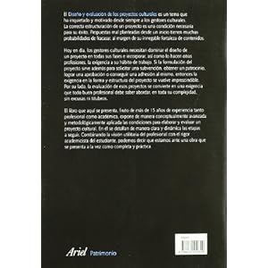 Diseño y evaluación de proyectos culturales (Ariel Arte y Patrimonio)
