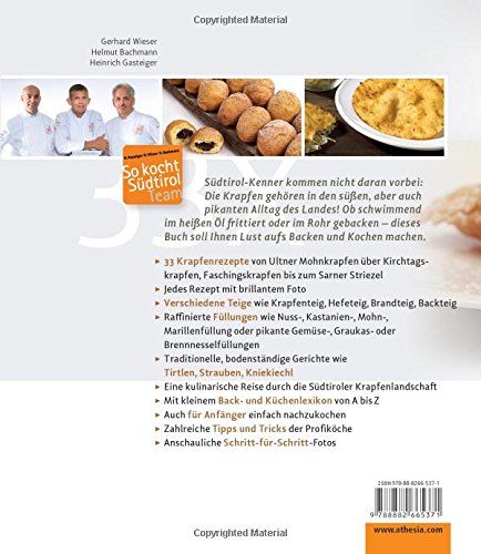 Book's Cover of 33 x Krapfen: So genießt Südtirol