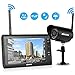 Price comparison product image KKmoon 2.4GHz Digital Wireless 1CH CCTV DVR Day Night Security Camera Surveillance System Wireless 2.4GHz 7" TFT Digital LCD Display Monitor 1 Channel Quad DVR + 1 IR Night Vision Waterproof Camera