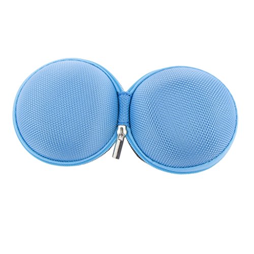 Magideal Mini Round Pocket Carry Storage Collection Pouch Bag Case for Headphone Blue RS.200 (67.00% Off) - Amazon