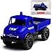 Produktbild Mercedes-Benz Unimog U406 THW Blau H0 1/87 Wiking Modell Auto mit individiuellem Wunschkennzeichen