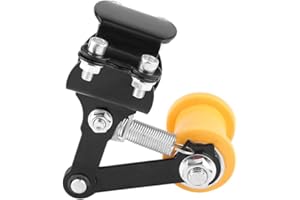 Nikou Chain Tensioner - Adjuster Black Chain Tensioner Bolt On Roller Motorcycle Link Length Modified Universal Accessories Tool
