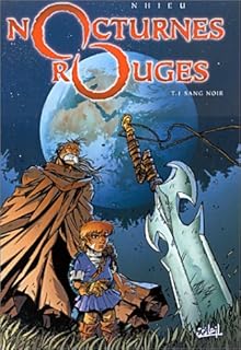 jaquette livre Nocturnes rouges, tome 1 : Sang noir
