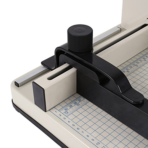 amzdeal Papierschneidemaschine A3 A4 Schneidegerät (A4 Ganzmetall) - 4