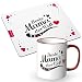 Produktbild JUNIWORDS Tasse + Mousepad im Set - ideal als Geschenk - Beste Mama der Welt