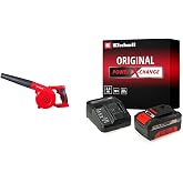 Einhell TE-CB 18/180 Li - Solo, Ak&uuml;l&uuml; &Uuml;fleme + Einhell 18V 4,0 Ah PXC Starter Kit, Ak&uuml; & Şarj Cihazı