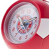Wecker FC Bayern MÜNCHEN + gratis Sticker München Forever, Wecker FCB