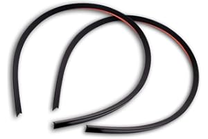 Hansen Styling Parts 2X universelle Kotflügelverbreiterung 30mm Breit - 200 cm lang passend für PKW, Pickup, Wohnmobil, SUV, Transporter Gummilippe Verbreiterung