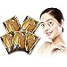 New Comfortable Women 10pcs Gold Crystal Collagen Eye Mask Eye Patches Skin Care