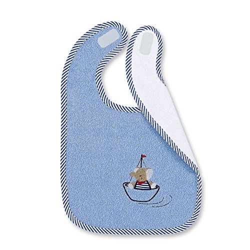 Sterntaler 7051730 Plastik-Klettlätzchen Erwin, mehrfarbig