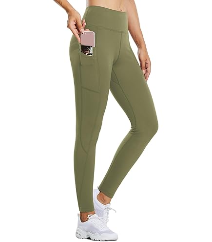 BALEAF Dames joggingbroek wijde pijpen broek met zakken hoge
