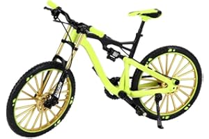 EIMZU Finger Fahrrad Modell, Mini-Mountainbike-Spielzeug, 1:10 Simuliertes Fahrrad-Modell, Miniatur Finger Bike, Miniatur-Finger-Mountainbike
