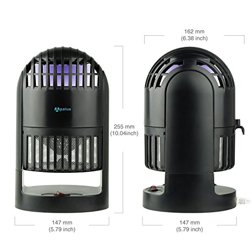 Apalus® Umweltfreundliche LED Mückenfalle (Verbessertes Model), Insektenfalle Mit Vakuum Ventilator Zum Fangen Von Kleinen Insekten, Inklusive Kostenlosem Mücken-Lockstoff (Unter Aktuelle Angebote) - 5