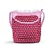 Built NY Three Bottle Tote Baby Pink Mini Dots