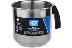 BOTTIGLIERI CASALINGHI Pentolino Bollilatte da induzione in acciaio inox linea natura 12 cm