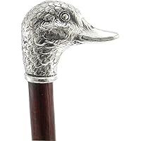 Walking stick custom handle duck canes for men women orthopaedic old fashioned italian style Made in Italy Cavagnini