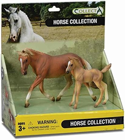 CollectA Horse Life Figure Set (2-Piece), Set 4