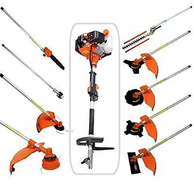 Todeco Outil 10 en 1 SOTECH taille-haie, coupe-bordure, débroussailleuse et tronçonneuse
