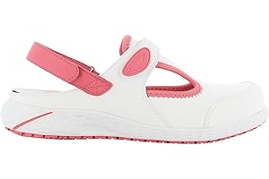 SAFETY JOGGER Zuecos de Seguridad para Mujer - Zapato de Trabajo Cómodo y Ligero, Ideal para Enfermeras, Cocina o Interior, Antideslizante y Amortiguador, Oxypas