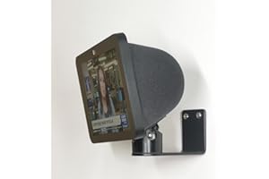 ATOPHK Supporto da parete realizzato per Echo Show 8 (3a generazione, versione 2023) | Echo Show 8 (2a generazione, versione 2021) |, inclinabile + supporto girevole nero ES033-01 IT