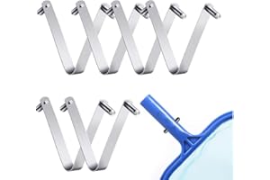 YIZHIXIANGQ 6 PCS Clip À Ressort pour Pagaie de Kayak, Clips de Poussée pour Pagaie de Kayak, Clips de Pagaies de Kayaks, Convient Aux Tentes, Kayaks, Pagaies, Poteaux de Tente, Brosses de Piscine