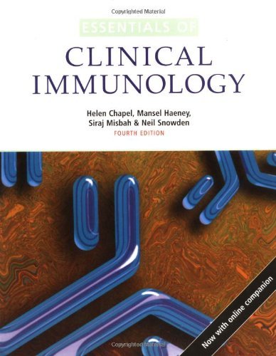 Essential Clinical Immunology (Essentials) by Helen Chapel (1999-08-03) francais Essential Clinical Immunology (Essentials) by Helen Chapel (1999-08-03) francais