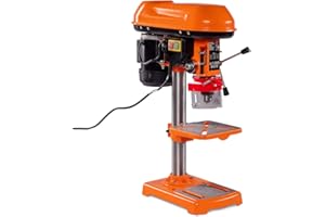 DJM DIRECT DJM 9 Speed Bench Pillar Drill 13mm 400W 240V Orange