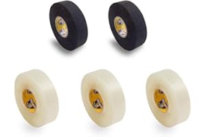 HOWIES - Set di 5 Nastri da Hockey (2-nero/3-trasparente)