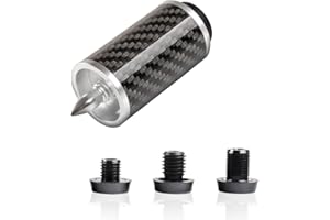 ‎KONLLEN KONLLEN Pool-Queue-Verlängerung mit 3 Stoßfängern Kohlefaser Billard-Verlängerung Billardzubehör für Mezz Predator ZOKUE Jflowers Queue (Kohlefaser)