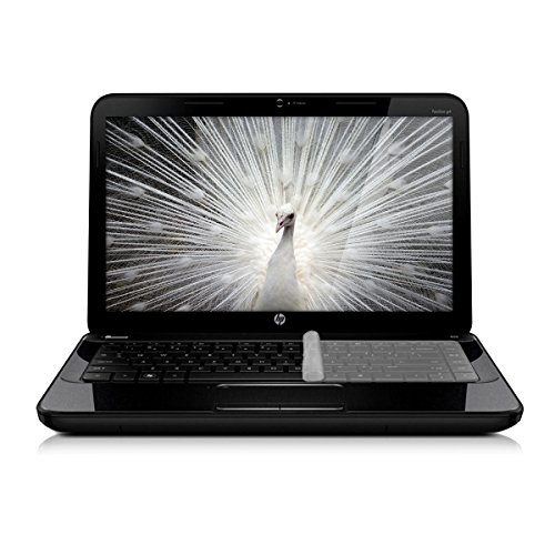 kwmobile Robuster, hauchdünner Tastaturschutz QWERTY (US) aus Silikon für HP Pavilion G4 G6 M4, Envy 4 6 15 Pro, DM4 DV4, HP 450 1000 2000, Presario 431 430 450 Q43 CQ57 CQ45 in Transparent - 2