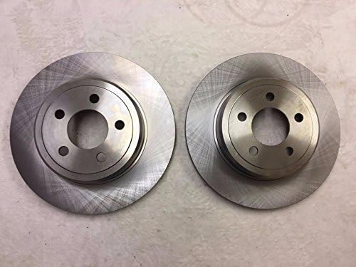 NEWTEK 2 x Rear Brake Disc 300C / Charger 2005-2016 SOLID DISCS