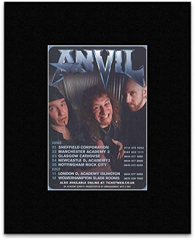 Metal Hammer ANVIL - UK Tour 2011 Mini Poster - 13.5x10cm