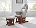 Tutti Bambini GC35 Glider Chair & Stool (Antique Pine)