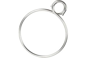 KIMISS Anello del di Recupero Dell'ancora Anello di Ancoraggio della Barca Anello di Ancoraggio Marino in Acciaio Inossidabile da 6 Mm Anello di Ancoraggio del Dispositivo di