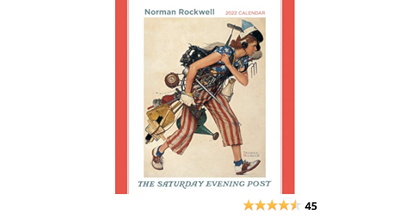 Norman Rockwell- The Saturday Evening Post 2022 Wall Calendar : Pomegranate: Amazon.fr: Livres