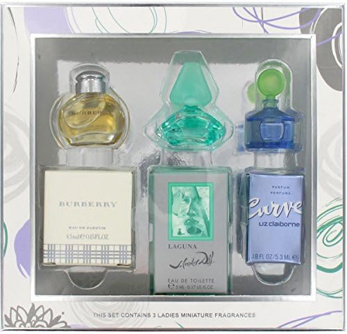 Womens Mix Mini Miniature Fragrance Set No 9 2012 For Her With Gift Bag