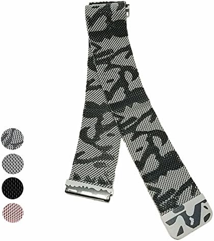 Qingz Samsung Gear S3 Classic watch strap 22mm width Magnetic stainless steel camouflage Loop metal wristband smart watch band （2018 new arrival）