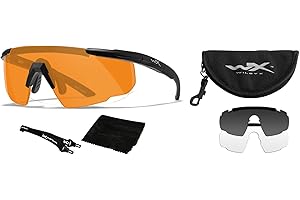 Wiley X Saber Advanced Smoke Gris Désactivez Light Rust Lentilles Mat Noir